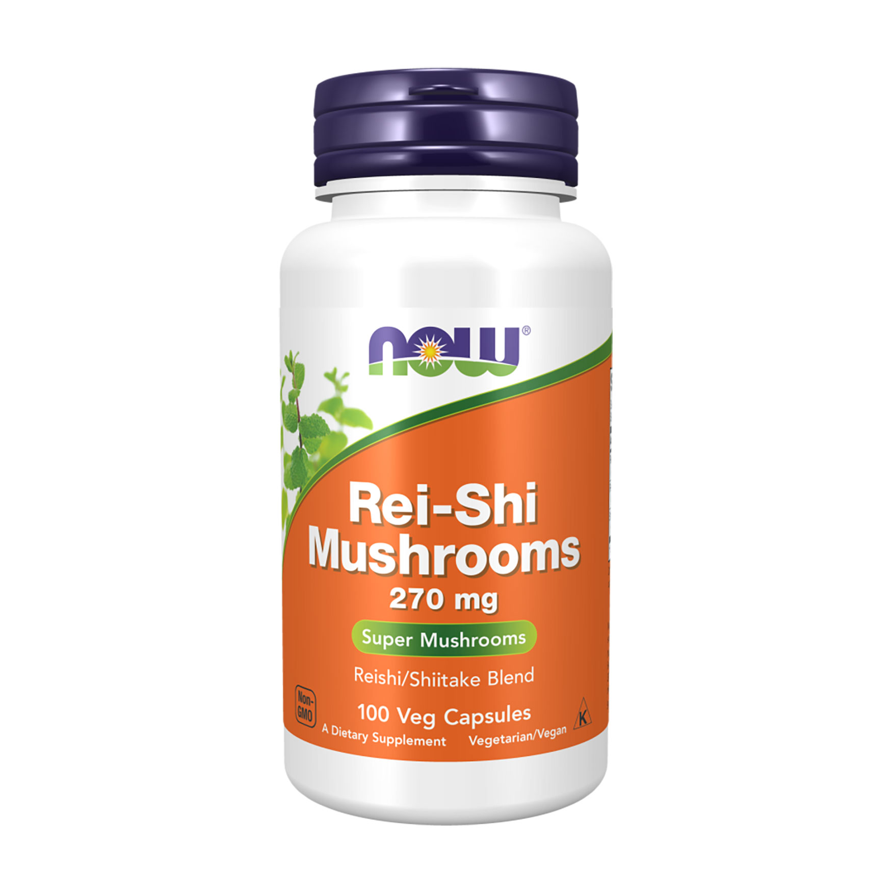 Гриб Рейші NOW Foods Rei-Shi Mushrooms 270 мг, 100 капсул